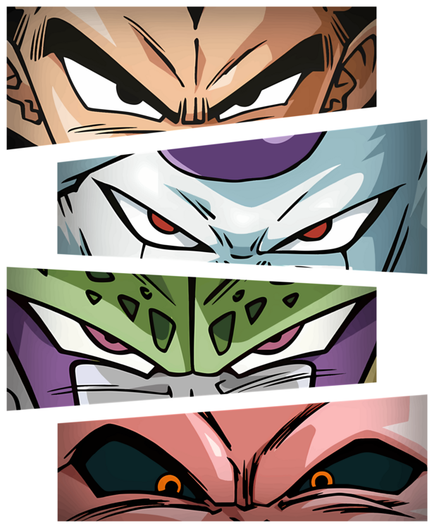 T-shirt Dragon Ball Eyes