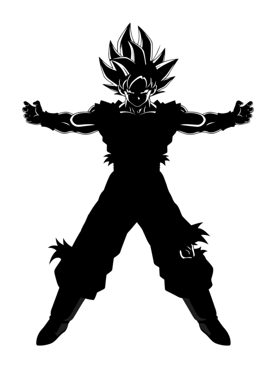 T-shirt Goku Legendary Warrior Transformation