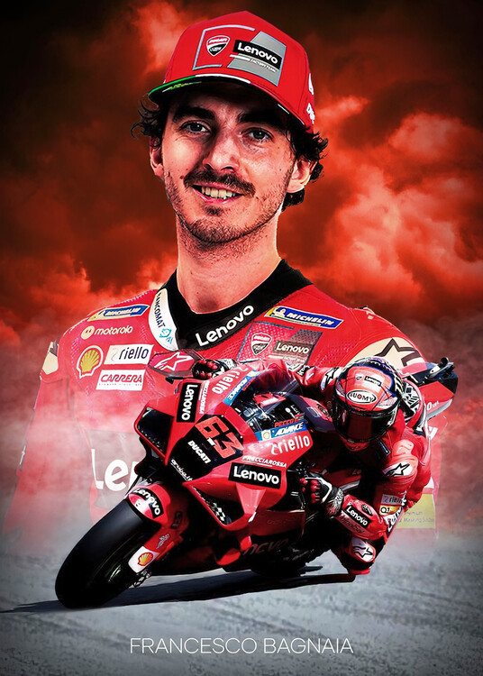 Plagát Francesco Bagnaia