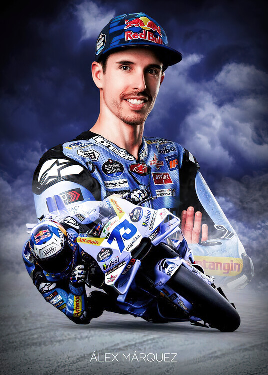 Canvas Print Alex Marquez