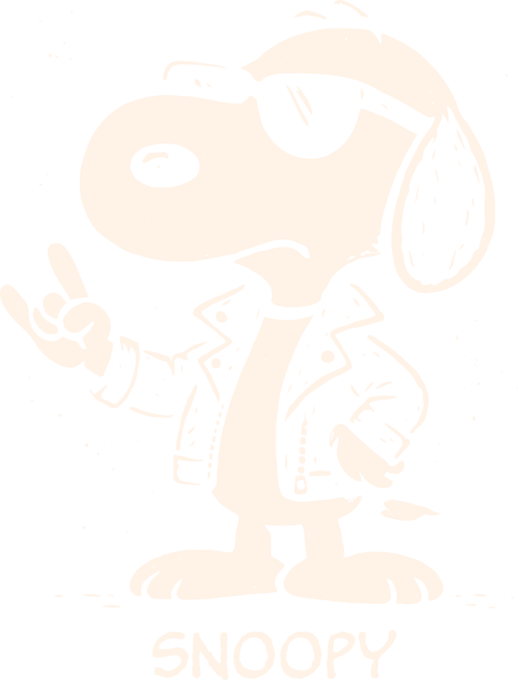 T-shirt Snoopy Dog