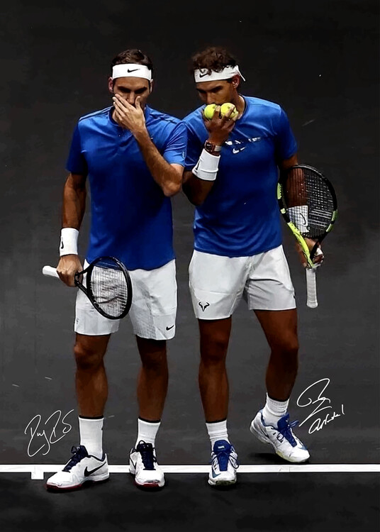 Poster Tennis Players