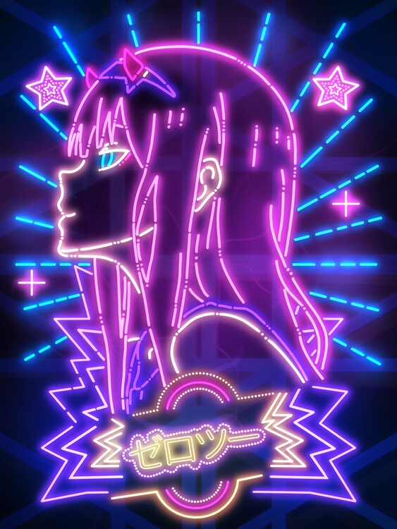 Poster The Partner Killer Neon Art