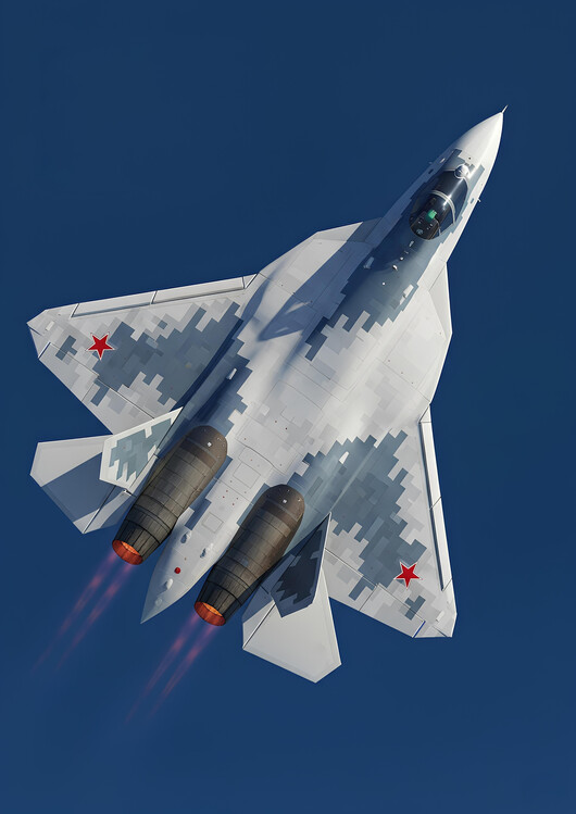 Poster Su-57 Felon: Russia's Fifth-Generation Stealth Fighter