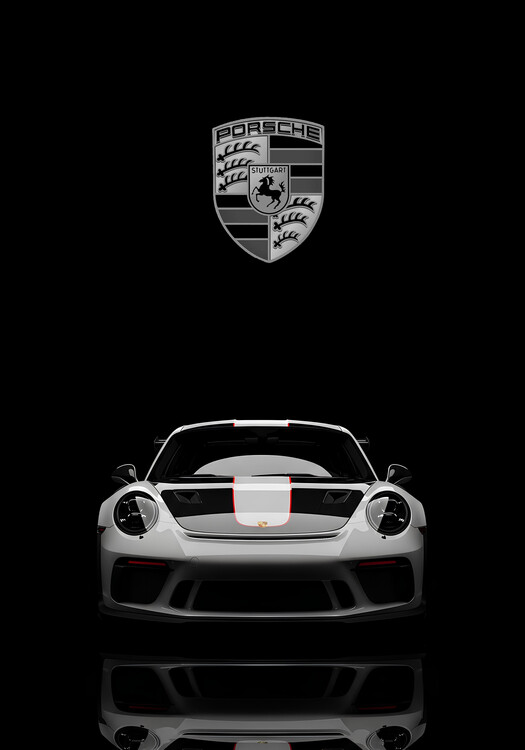 Poster Pure Performance: Porsche 911 GT3 RS Portrait
