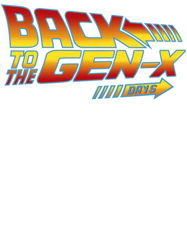 Плакат Back to the gen x days
