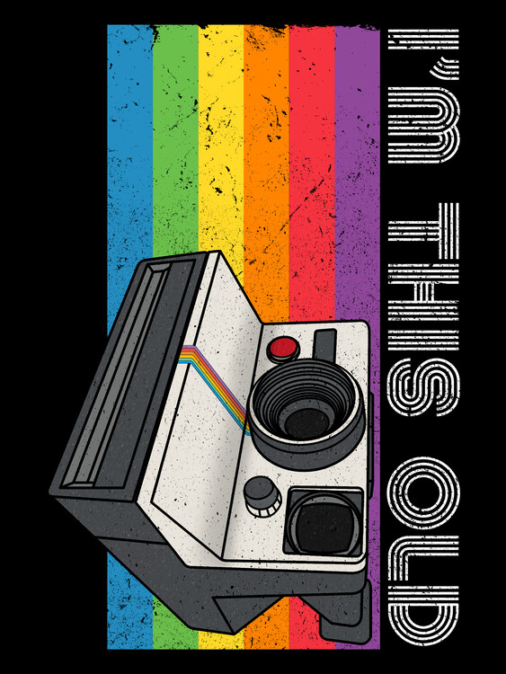Plakat I am this old vintage