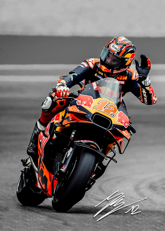 Bild auf Leinwand Moto Rider