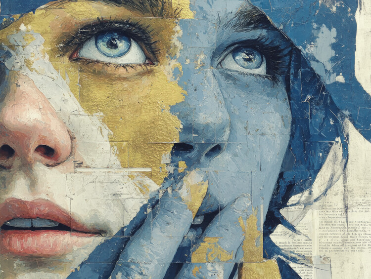 Plakat Always Two Sides to One Face