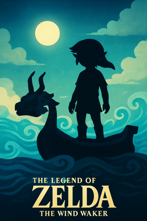 Poster Zelda Wind Waker Minimalist Poster