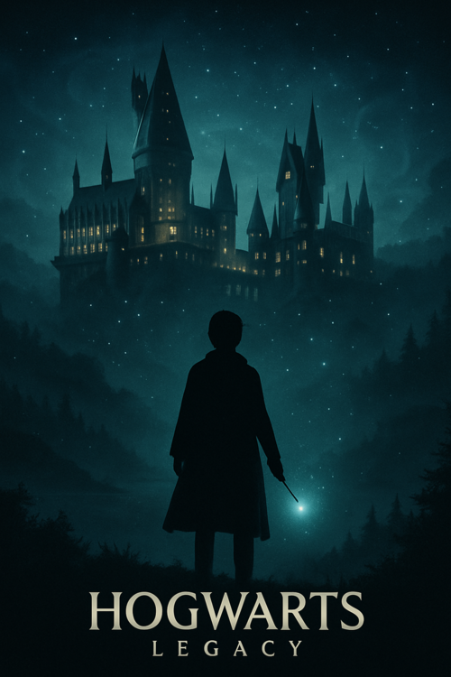 Poster Hogwarts Legacy Minimal Poster