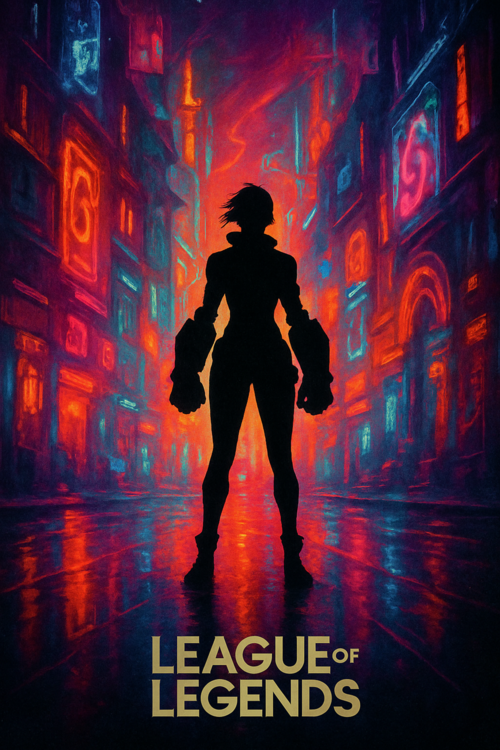 Poster LoL Poster Vi