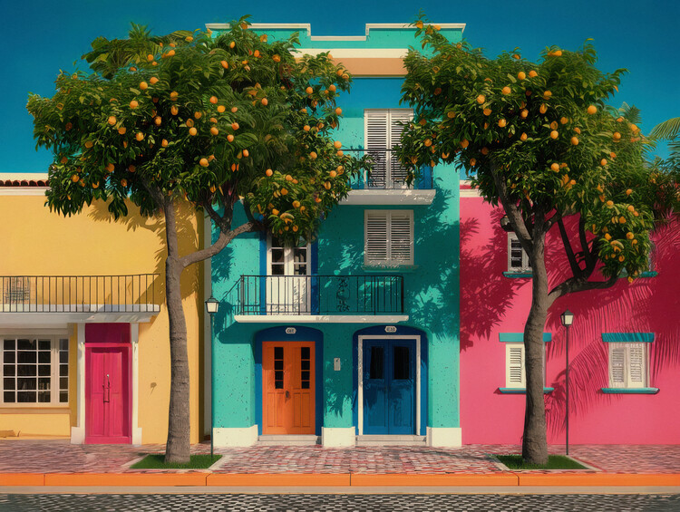 Plakat The Orange Trees
