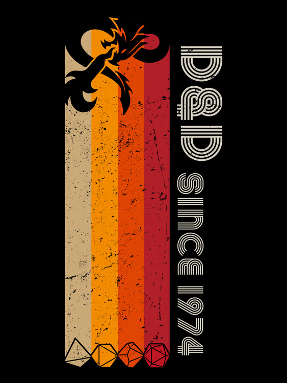 Plakat DnD since 1974