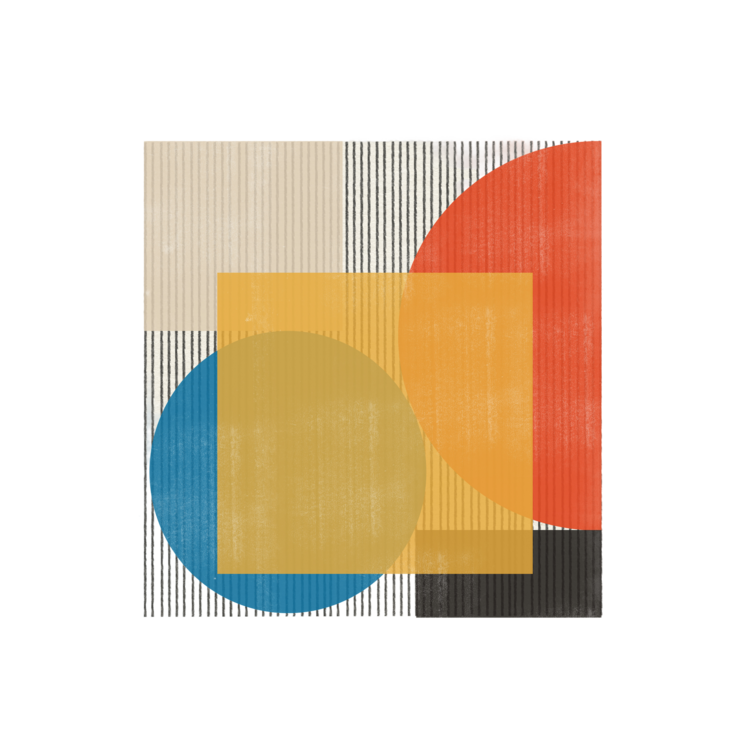 T-shirt Midcentury Modern Object No2