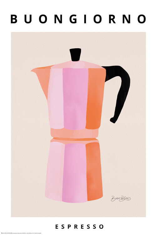 Plakat Buongiorno Espresso