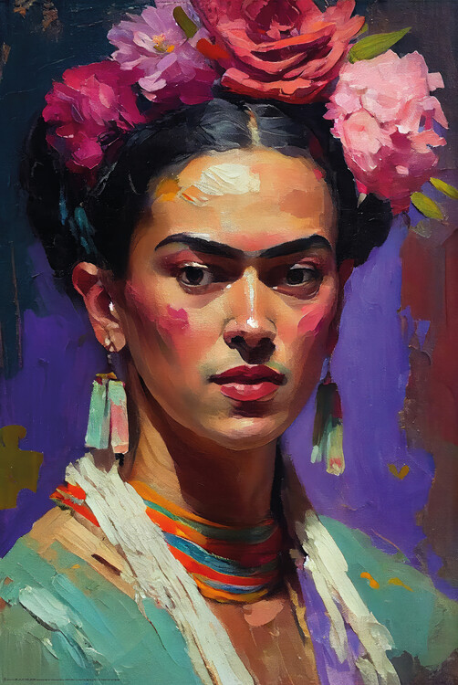 Poster Portrait of Frida