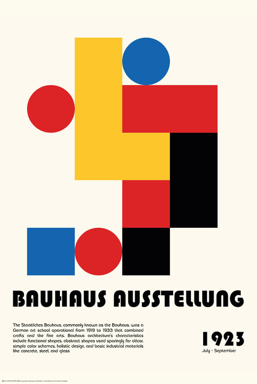 Poster Bauhaus Exhibition