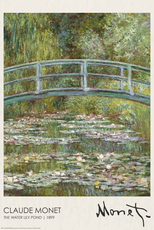 Poster The Water Lily Pond (1899)