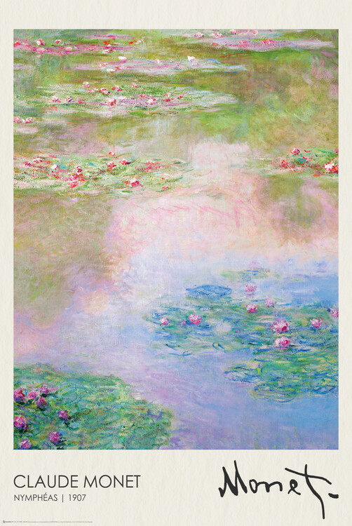Poster Water Lilies (1907)