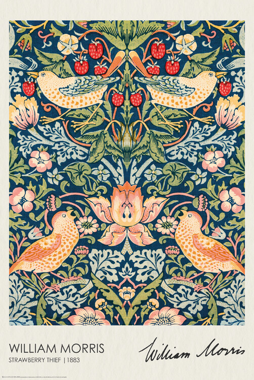 Poster Strawberry Thief (1883)