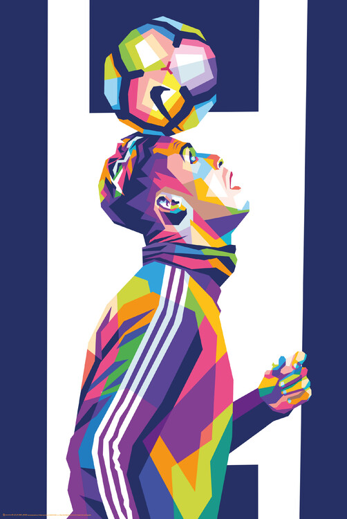 Poster Football Player