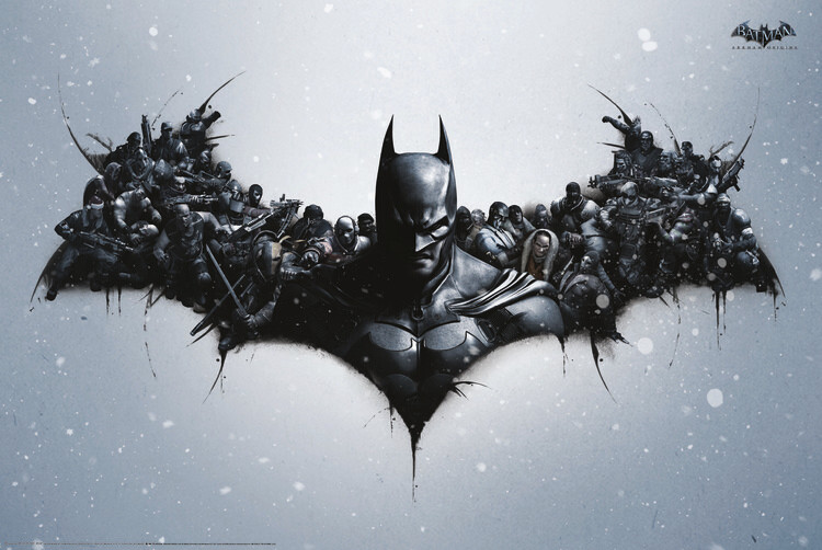 Poster Batman Arkham Origins - Logo
