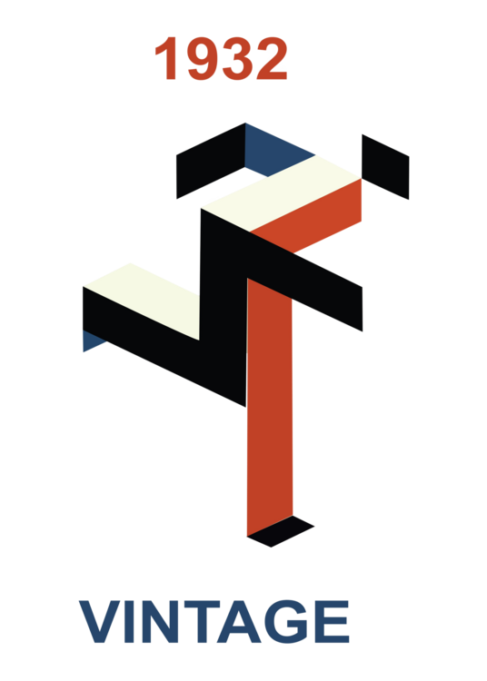 T-shirt Bauhaus 1932 Vintage