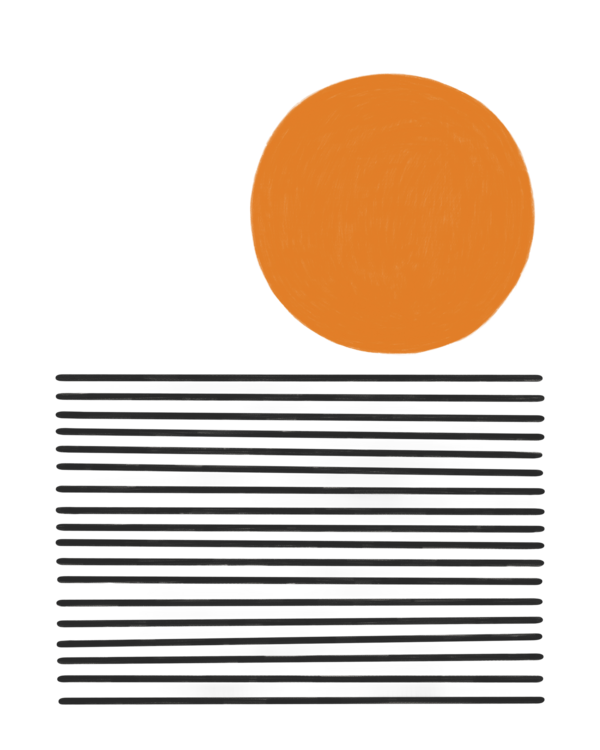 T-shirt Minimalist Sea Landscape