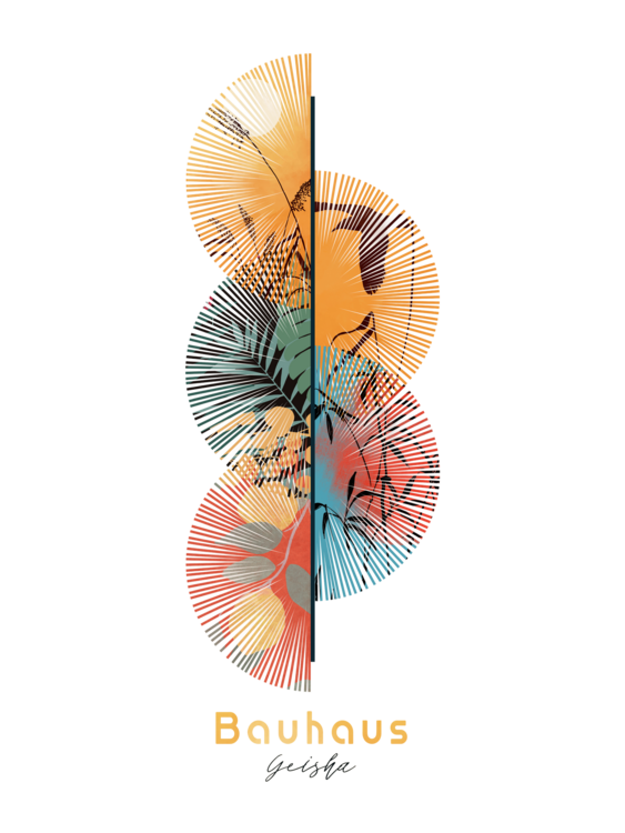 T-shirt Bauhaus - Geisha