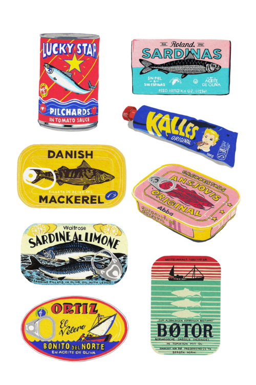 T-shirt Canned Fish