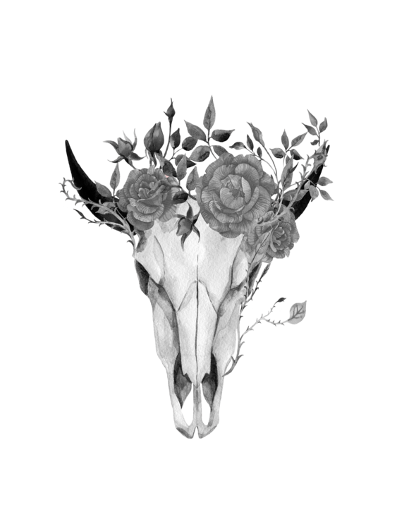 T-shirt skullheadpink
