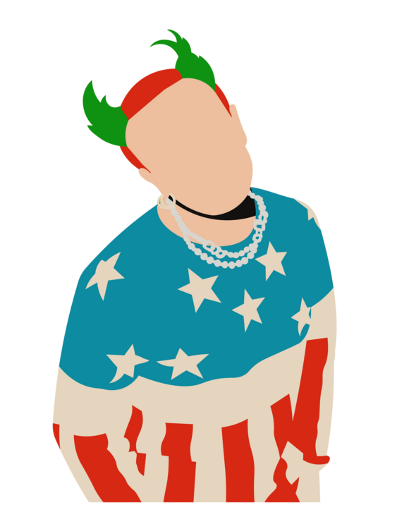 T-shirt Keith Flint Minimalist Pop Art