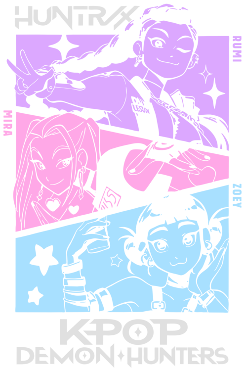 T-shirt K-Pop Demon Hunters - HUNTR/X