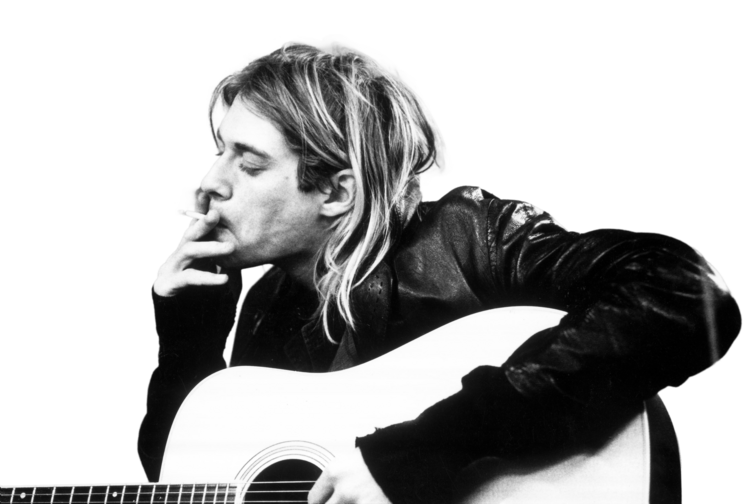 T-shirt Photo of Kurt COBAIN and NIRVANA