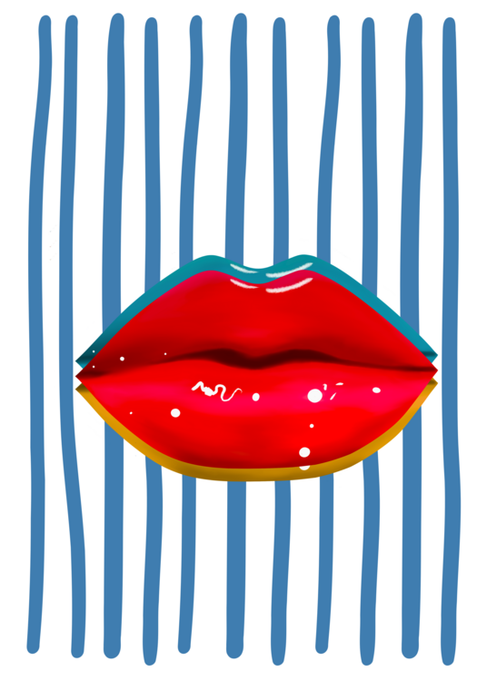 Poster Lips