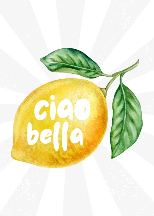 Plakát Ciao Bella