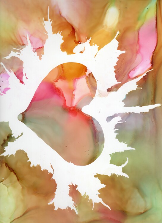 Poster My alcohol ink art.