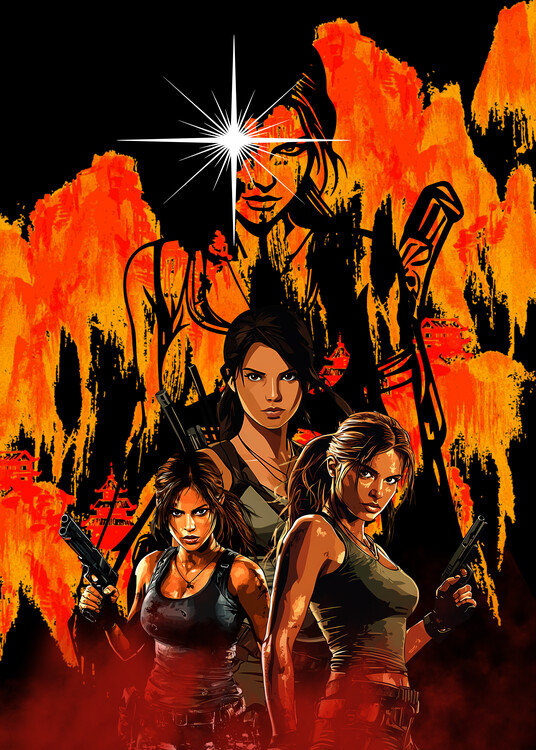 Poster symphony girls nature