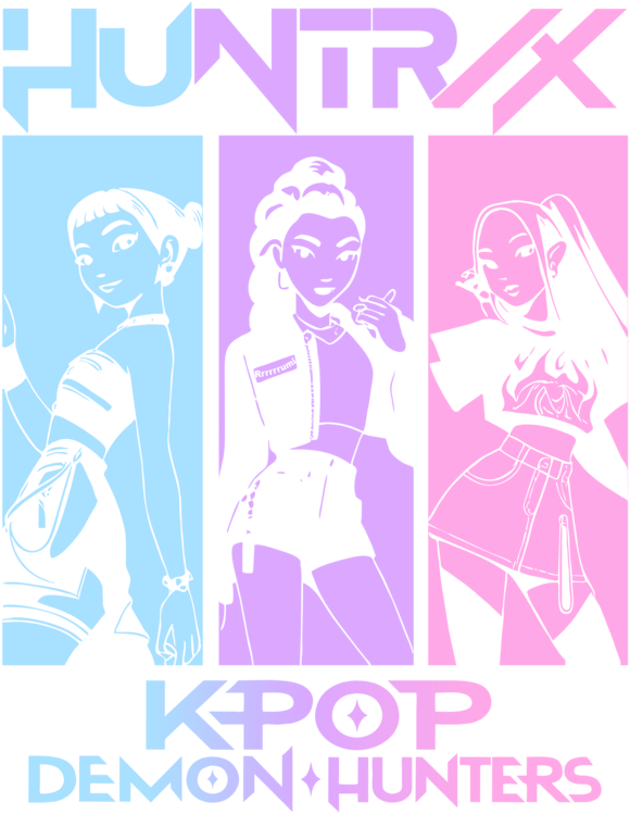 T-shirt K-Pop Demon Hunters - HUNTR/X Girls