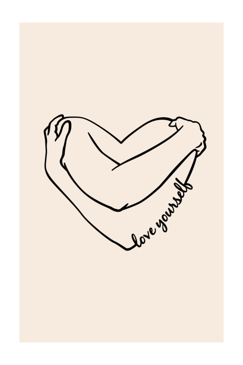 Μπλουζάκι Love yourself