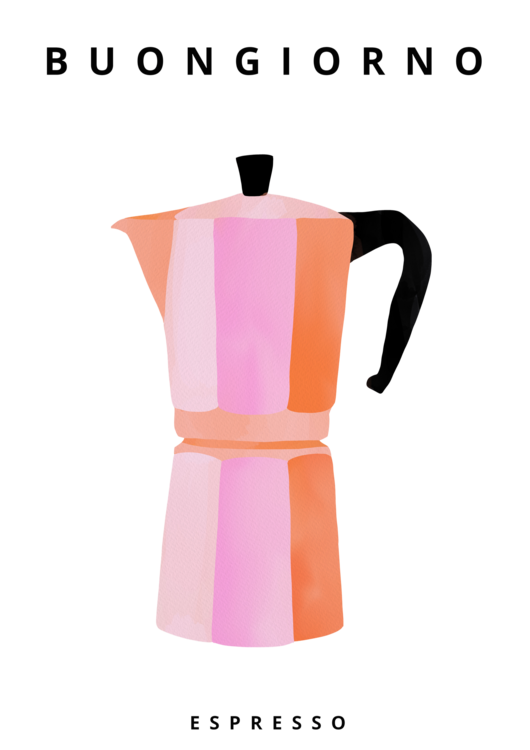 T-Shirt Buongiorno Espresso