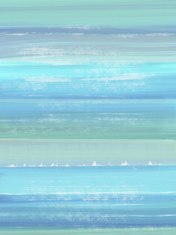 Плакат Abstract Miami Calling