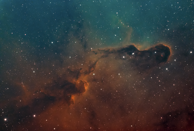 Poster IC1396 Elephant-trunk nebula
