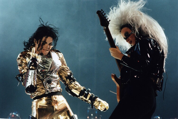 Poster Photo of Michael JACKSON and Jennifer BATTEN