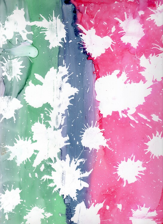 Poster My alcohol ink art.