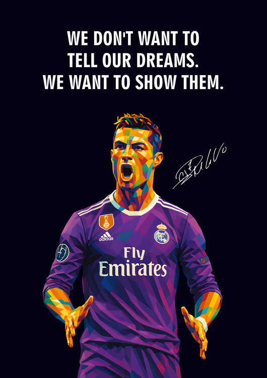 Poster Legend Football Quotes