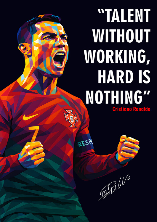 Poster Legend Football Quotes