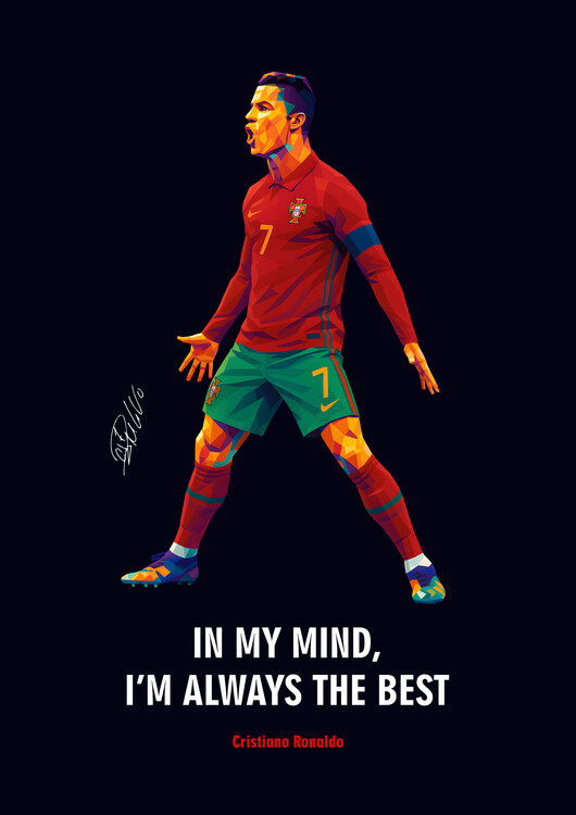 Poster Legend Football Quotes