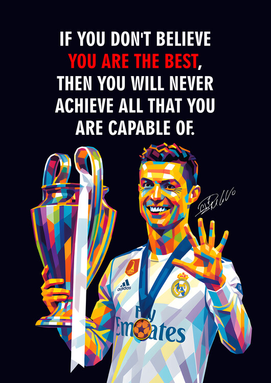 Poster Legend Football Quotes